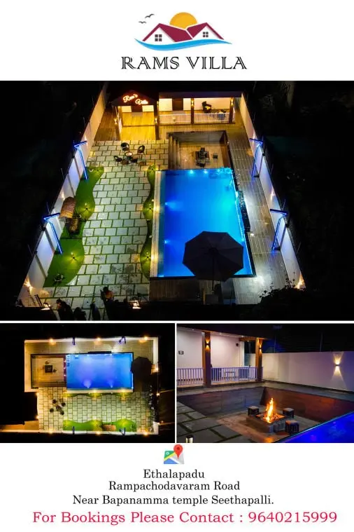 Rams Villa Resort in Maredumilli with Private Pools